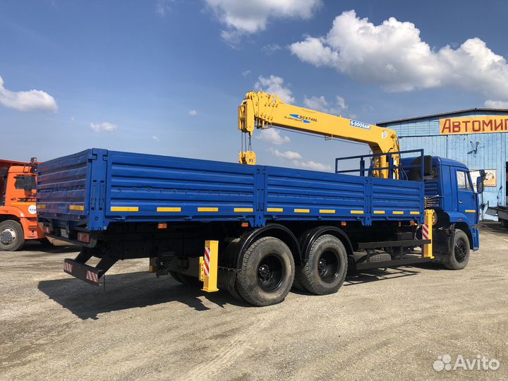 КамАЗ 65117-62 с КМУ, 2008