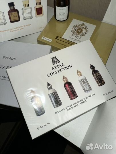 Набор пробников духов attar collection byredo