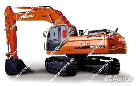 Стекло для спецтехники Doosan