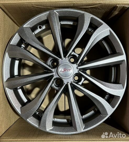 Литые диски R16 4x100 Kia Rio Hyundai Solaris