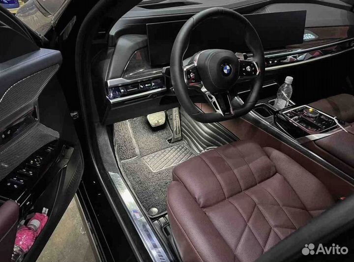 3D коврики из экокожи BMW 7 2024 G70