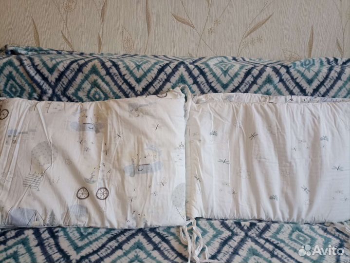 Бортики в детскую кроватку