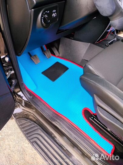 3d коврики eva с бортами