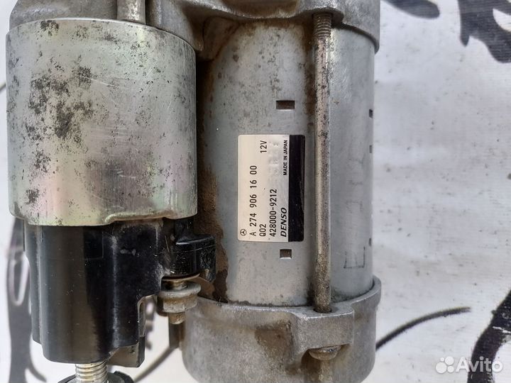 Стартер mercedes 212