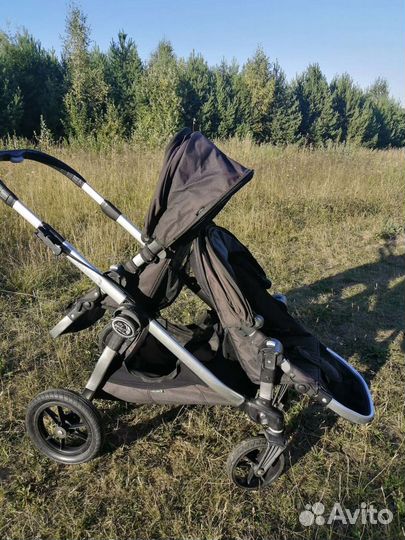 Коляска для двойни погодок baby jogger city select