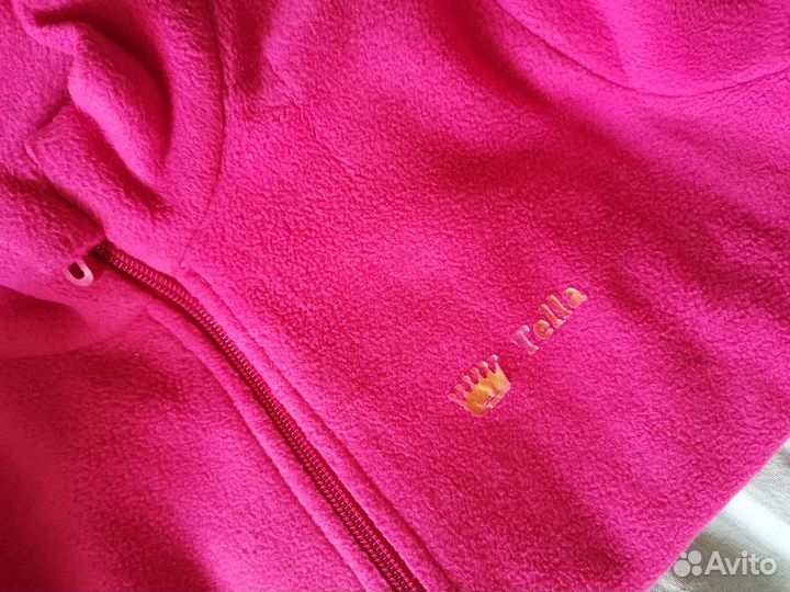 Флисовый комбинезон для девочки