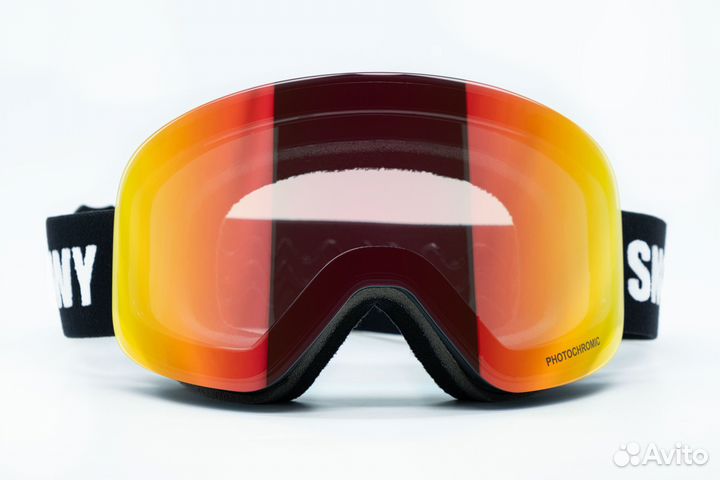 Маска фотохромная snowy aura black S1-S3