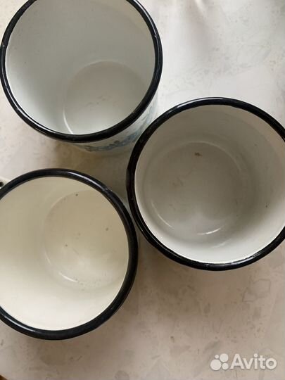 Эмалированная кружка