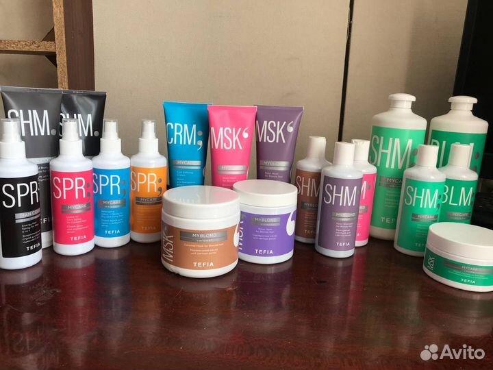 Опт tefia Красители, оксиды, шампуни, укл. ср-ва