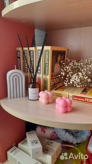 Ароматическая свеча ручной работы