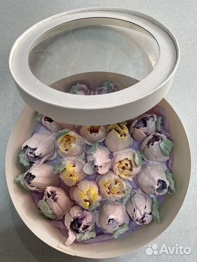 Сладкие букеты из зефира