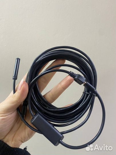 Эндоскоп 5м (гибкая камера) Borescope for android