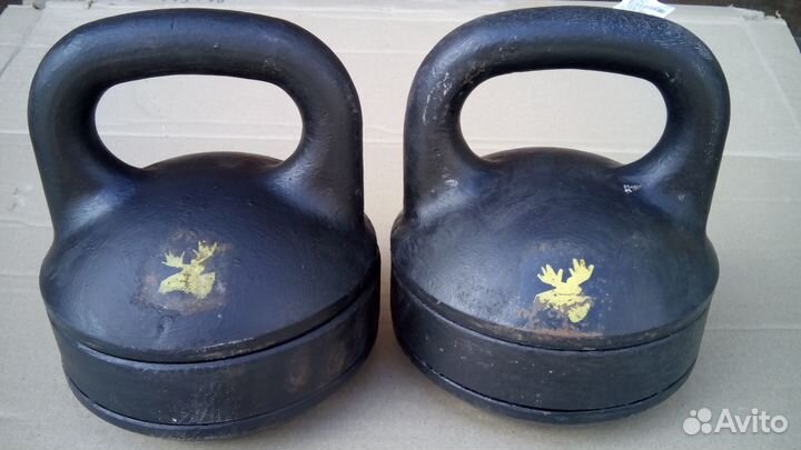 Гири 16-24 разборные парные