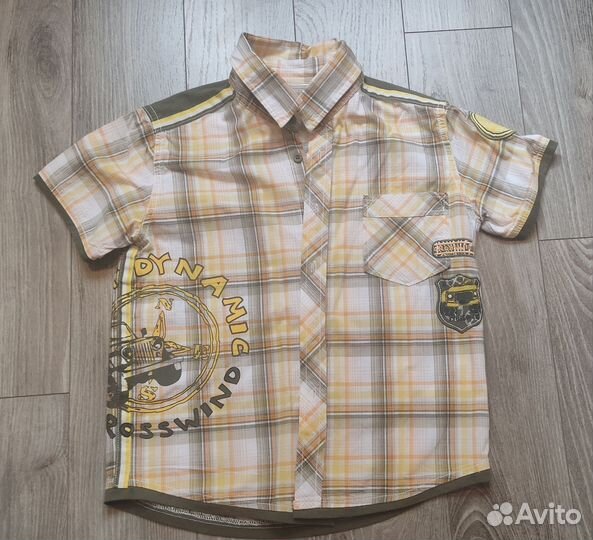 Рубашки для мальчика 122 128
