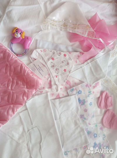 Одеяло на выписку весна-осень