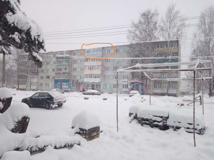 2-к. квартира, 43 м², 5/5 эт.