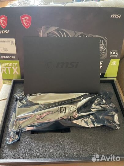 Видеокарта rtx3060ti msi 3x