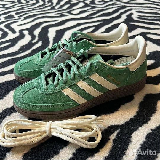 Кроссовки Adidas Spezial green зеленые