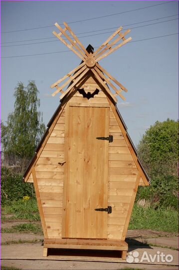 Уличный туалет с установкой