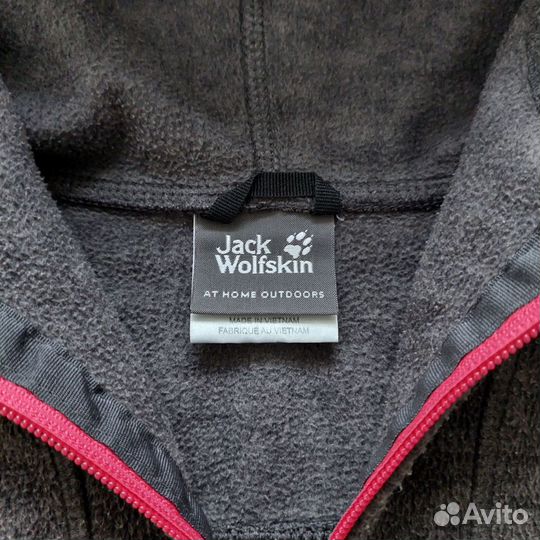 Флисовая кофта jack wolfskin оригинал