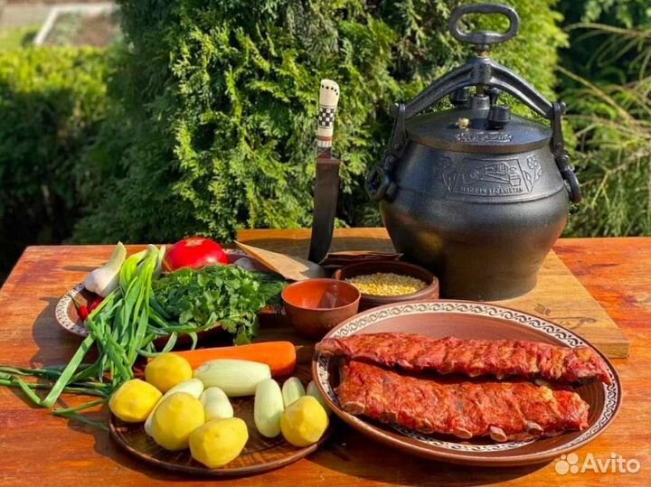 Афганские казаны 5,8,10,12,15 л