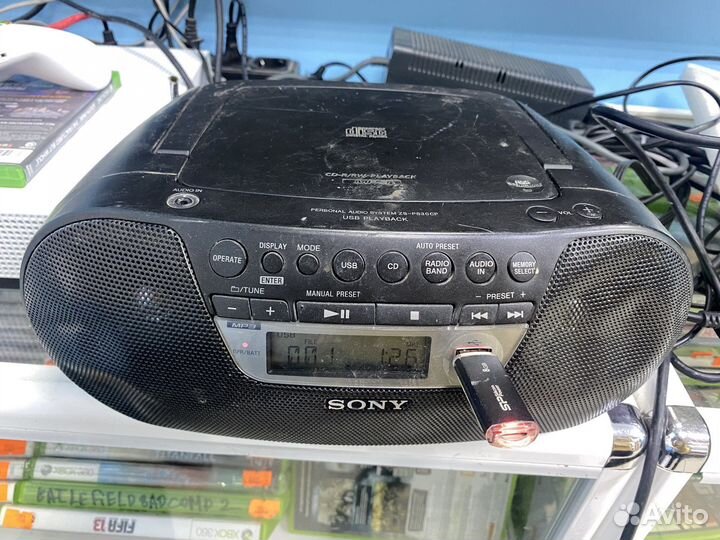 Sony ZS-ps30cp Магнитола с usb