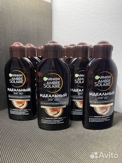 Масло для загара Garnier с маслом Кокоса