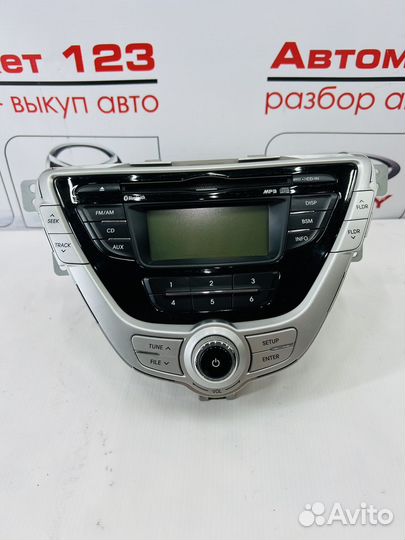 Штатная магнитола Hyundai Avante 5 MD