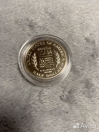 Монета по футболу Чемпионат мира