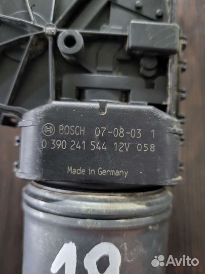 Моторчик дворников Renault logan 1