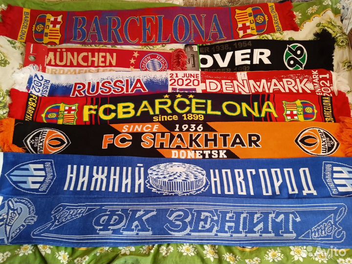 Футбольные шарфы