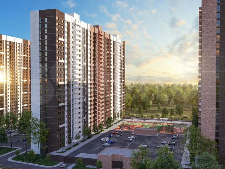 1-к. квартира, 34,9 м², 18/25 эт.