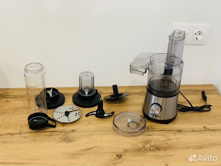 Кухонный комбайн Kitfort кт-1386 (4 в 1)