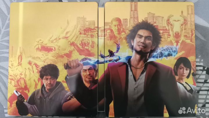 Yakuza like a dragon steelbook ps4