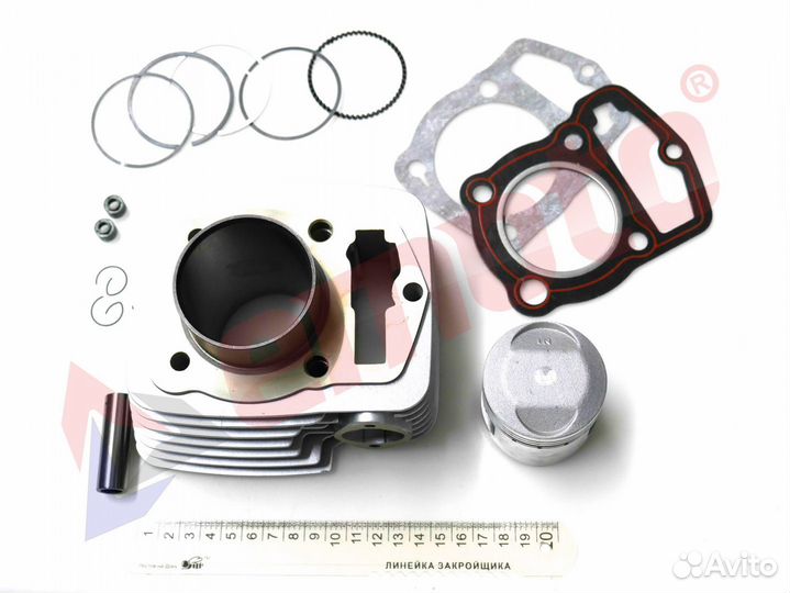 Цилиндро-поршневая группа 4Т 157FMI (CB125) 125см3