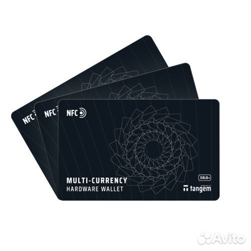 Новая модель Tangem Wallet в комплекте из 3-х карт