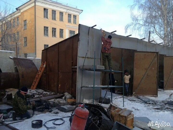 Демонтаж металлоконструкций / Резка металла