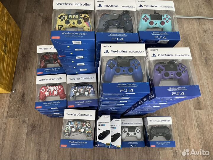 Джойстики, геймпады для ps4,пк (качество пушка)