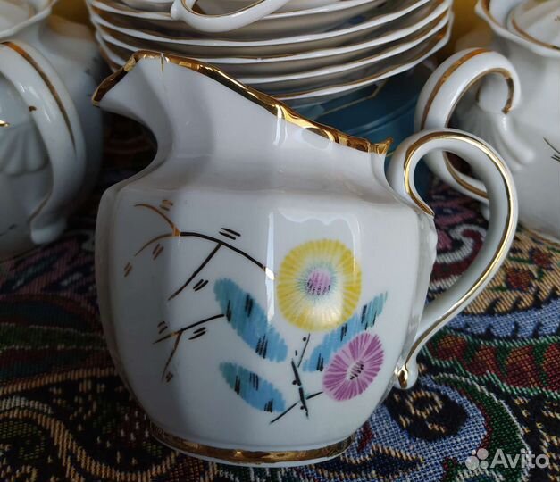 Молочник фарфор СССР дфз