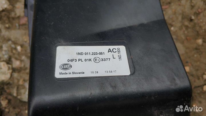 Птф левая Golf 7 2012-2020