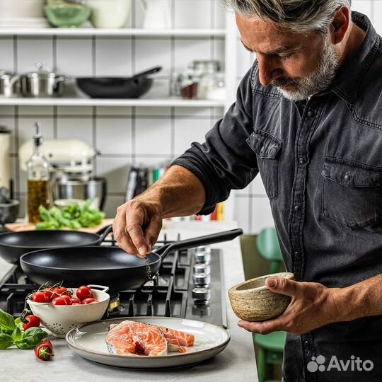 Kitchen Aid 2 сковороды 20+28 диаметра в наличии