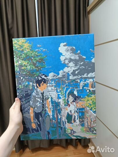 Картина по номерам / не законченная (твое имя)