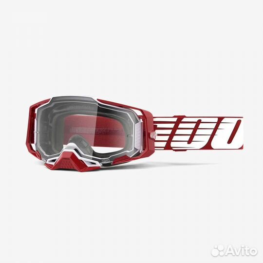 Очки 100% Armega Oversized Deep Red, 50721-101-02