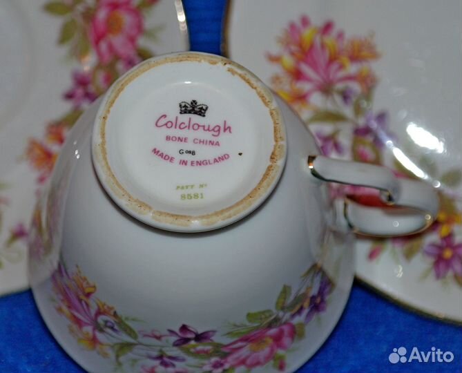 Чайные трио Colclought Wayside Костяной фарфор