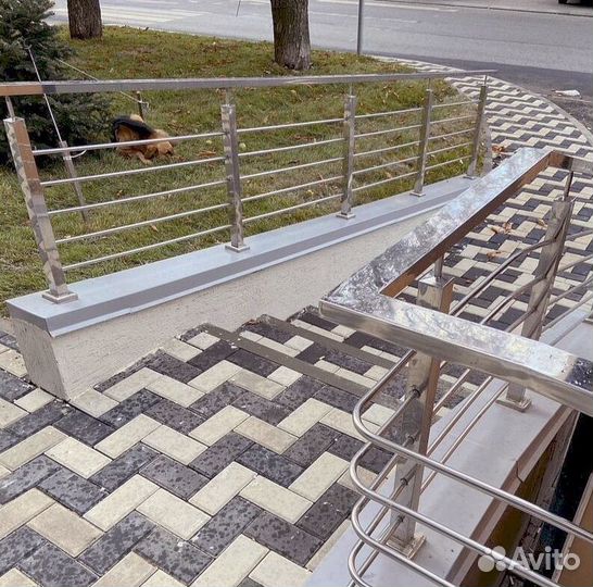 Перила для лестниц из нержавеющей стали