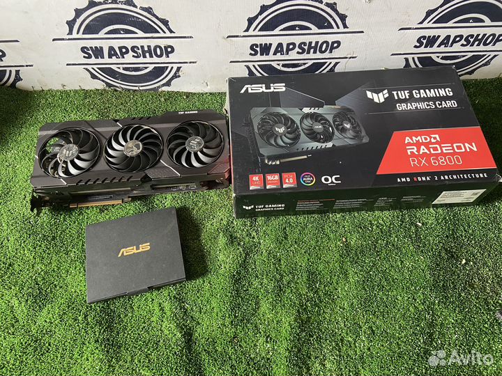 Видеокарта radeon rx 6800 asus