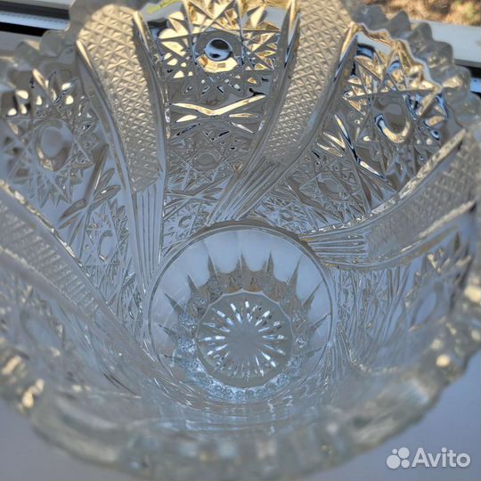 Ваза хрустальная СССР