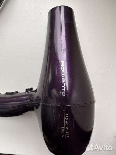 Фен rowenta pro ac motor