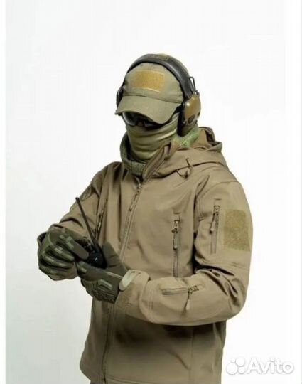 Тактический костюм softshell олива