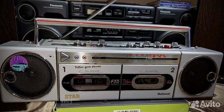 Кассетный магнитофон National F33